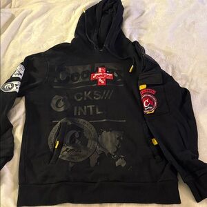 Cookies Black Graphic Men's Sweater